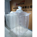 bulk bag with formed inner baffle PE liner