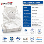 1000-1500kg Concrete Washout Bag with Inner Liner
