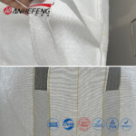 FIBC Bulk Bag with Formed Inner Liner | Anti-UV Double Warp 3-Ratio Fabric | 4-Corner Cross Lifting | Top & Bottom Discharge | Moisture-Proof for Fine Chemicals
